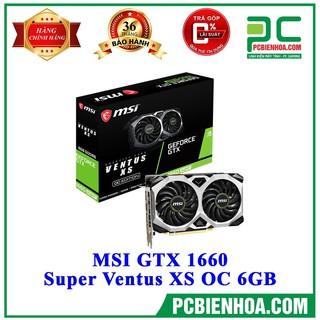 [Mã 1512ELSALE0 giảm 5% đơn 400k] Card màn hình MSI GTX 1660 SUPER VENTUS OC 6GB XS