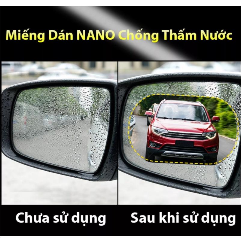 Có nên sử dụng miếng dán chống bám nước gương cho ô tô hay không?