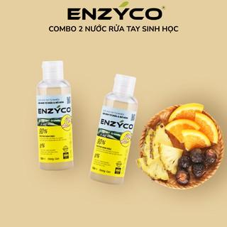 Combo 2 Chai Nước Rửa Tay Sinh Học ENZYCO 90% Enzyme Từ Dứa Và Bồ Hòn 100ML Handwashing liquid