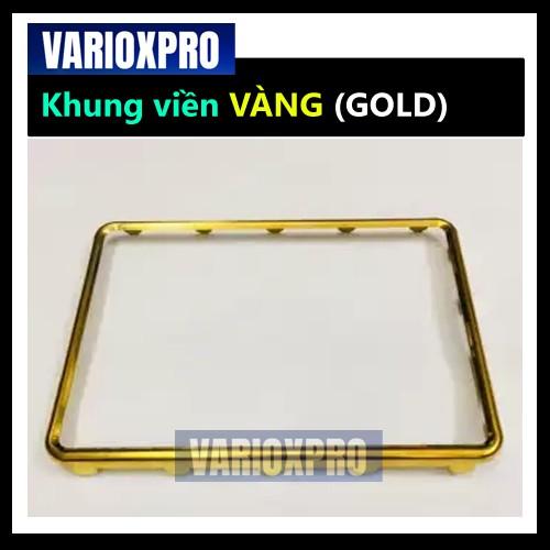 Những loại ốp viền biển số xe thường được sử dụng?