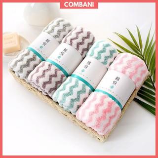 Khăn Mặt Lông Cừu Hàn Quốc Mềm Mịn Thấm Hút Tốt Kích Thước 30x50cm