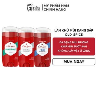 Lăn khử mùi nam Old Spice 30Shine phân phối chính hãng nhiều mùi hương lăn khử mùi hôi nách dạng sáp