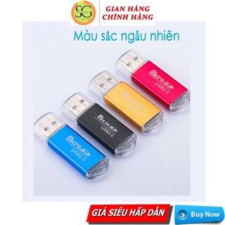 Đầu Đọc Thẻ Nhớ Mini Micro Usb 2.0 Tf Micro Kỹ Thuật Số Cho Laptop, Đầu đọc thẻ nhớ micro sd