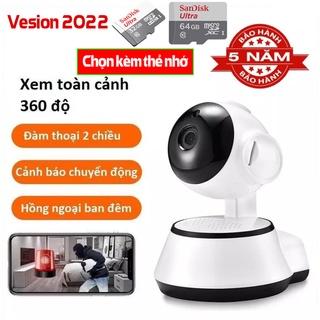 [Thẻ 64G, 32G, Camera] Camera wifi Giám Sát, Chống Trộm, An Ninh, Quay Hình Rõ Nét, Hồng Ngoại Nhìn Đêm - Uy Tín 1 Đổi 1