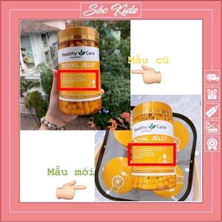 [ Mẫu Mới ] Sữa Ong Chúa Healthy Care Royal Jelly 1000mg Món Quà Cho Sắc Đẹp - CHUẨN ÚC | MẪU MỚI | 365 VIÊN | SÓC KID