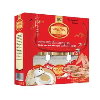 [Mã BMLT35 giảm đến 35K đơn 99K] Hộp Tiết Kiệm 6 Lọ Nước Yến Sào win'sNest Đường Phèn 12%