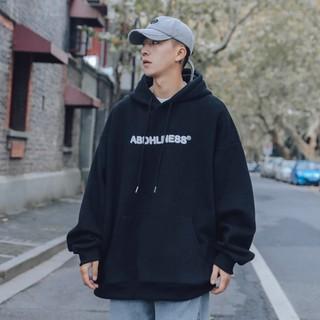 Áo khoác hoodie nam nữ unisex cặp đôi ABDHL form rộng nỉ ngoại bông dày local brand hàn quốc ulzzang cute zip chống nắng