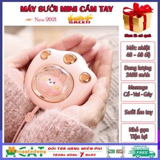 [New 2021] Máy sưởi mini cầm tay đa chức năng, quạt sưởi ấm mini thông minh nhỏ gọn, bỏ túi