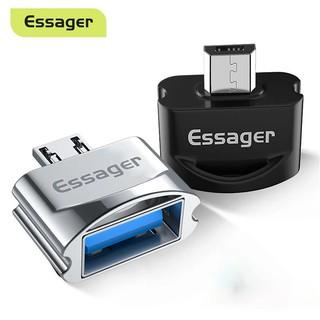 Đầu Cắm Essager Chuyển Đổi Usb Type-C Micro Sang USB 3.0 OTG Cho Samsung Note 10 Xiaomi Redmi