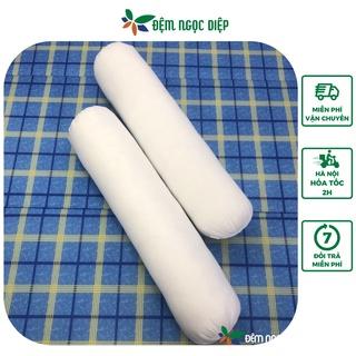 Ruột gối ôm bông ép hơi kích thước 100x35cm lõi gối ôm người lớn bông gòn trắng đàn hồi không xẹp lún