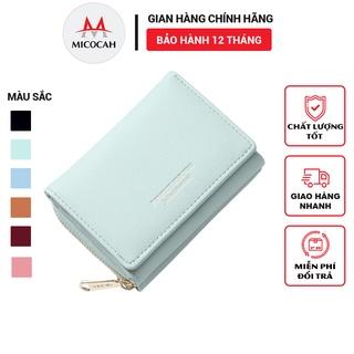 Ví Nữ Mini Cầm Tay PERFECT FOR YOU Gấp 3 Nhỏ Gọn Nhiều Ngăn Tiện Dụng Chất Da Cao Cấp Cực Đẹp PFY11 - Micocah Mall