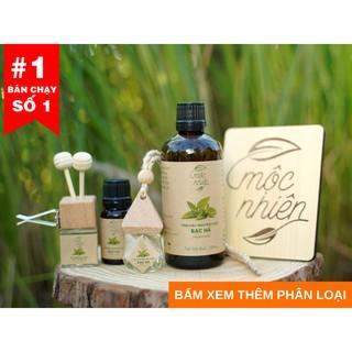 Tinh dầu Mộc Nhiên nguyên chất có kiểm định, tinh dầu sả chanh,bạc hà,treo xe...giúp thơm phòng,khử mùi, đuổi muỗi