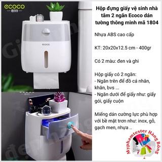 [4.9⭐] Hộp đựng giấy vệ sinh nhà tắm dán tường thông minh