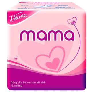 Băng vệ sinh Diana Mama cho mẹ bầu và sau sinh gói 12 miếng