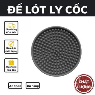 Đế lót ly cao su PVC lót cốc đa năng chất lượng miếng lót ly chống trượt dễ dàng sử dụng và vệ sinh bảo hành 1 đổi 1