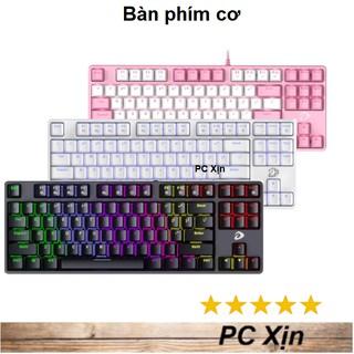 Bàn phím cơ DAREU EK87 PINK / WHITE / black Gaming