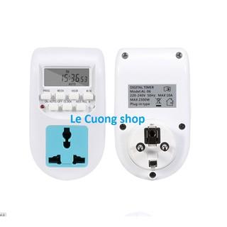 Ổ cắm hẹn giờ điện tử AL-06 220v,công tắc hẹn giờ, timer hẹn giờ tự động