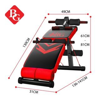 office.gaming.chair19 - Ghế tập bụng cong có chốt gập (RED) 2022