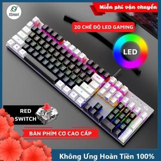 Bàn Phím Cơ Gaming K1 RED Switch 20 Chế Độ LED Màu Cực Đẹp Chơi Mọi Tựa Game Trên Máy Tính Laptop PC