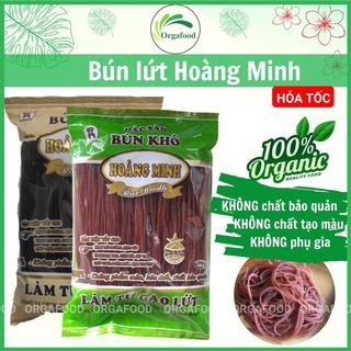 Bún gạo lứt đỏ đen Hoàng Minh EAT CLEAN 500g thức ăn healthy giảm cân cho người ăn kiêng