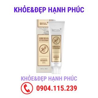 [Siêu sale] Kem đánh răng thảo dược Siberian Cây Hắc Mai Biển SIBERIAN SEA-BUCKTHORN Extra cho răng nhạy cảm – 100ml/hộp