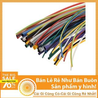 Combo Bộ 5 Ống Gen Co Nhiệt, Cách Điện phi 1-2-3-4-5 Mỗi Sợi 1m - Màu Sắc Ngẫu Nhiên