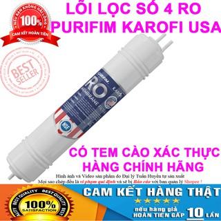 LÕI LỌC NƯỚC SỐ 4 - MÀNG RO PURIFIM KAROFI USA 100 GDP