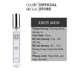 Tinh Dầu Nước Hoa Dạng Xịt Code Deco Eros Men 10ml, Nam tính, Gợi cảm, Thu hút