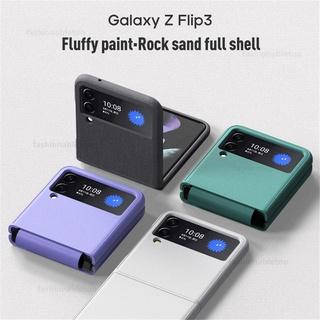 Ốp Điện Thoại Màu Trơn Chống Sốc Cho Samsung Galaxy Z Flip 4 3 5G Z Flip4 Flip3