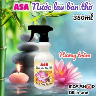 Bình xịt nước lau bàn thờ ASA® 350ml (làm sạch bụi, dầu mỡ, nấm mốc / tạo hương thơm an nhiên dễ chịu)