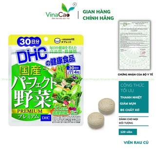 Viên uống DHC rau củ Nhật bản bổ sung vitamin rau củ quả Premium Vegetable 30 ngày - Chính Hãng