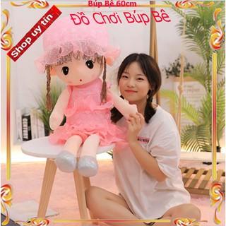 Búp Bê [ 60cm ]Cô Dâu Xinh Đẹp Váy Hồng