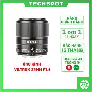 [Mã 1512ELSALE0 giảm 5% đơn 400k] Ống kính Viltrox 33mm F1.4 Auto Focus cho Fujifilm Hàng Chính Hãng