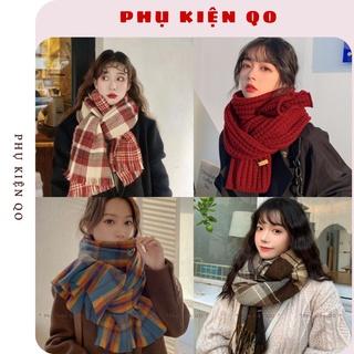 Khăn Quàng Cổ - Khăn Choàng Cổ Len Ấm Áp Phong Cách Vintage K01