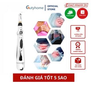 Bút châm cứu xung điện bấm huyệt, giãn gân, cứng cơ, tăng cường khí huyết, sử dụng pin AA nhỏ gọn tiện lợi