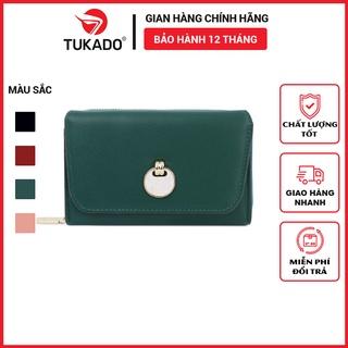 Ví nữ ngắn mini cầm tay chính hãng TAILIAN đựng tiiền nhiều ngăn dễ thương da cao cấp cực đẹp giá rẻ TL18 - Tukado