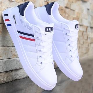 Giày thể thao nam trắng- Giày Sneaker nam cao cấp Hot Trend 2022