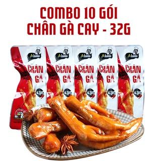 Combo 10 chân gà cay nhỏ Alishan sản xuất tại việt nam, CG32G