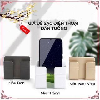 Kệ Dán Tường Để Điện Thoại, Remote - Giá Đỡ Sạc Điện Thoại Thông Minh Đa Năng Tiện Lợi