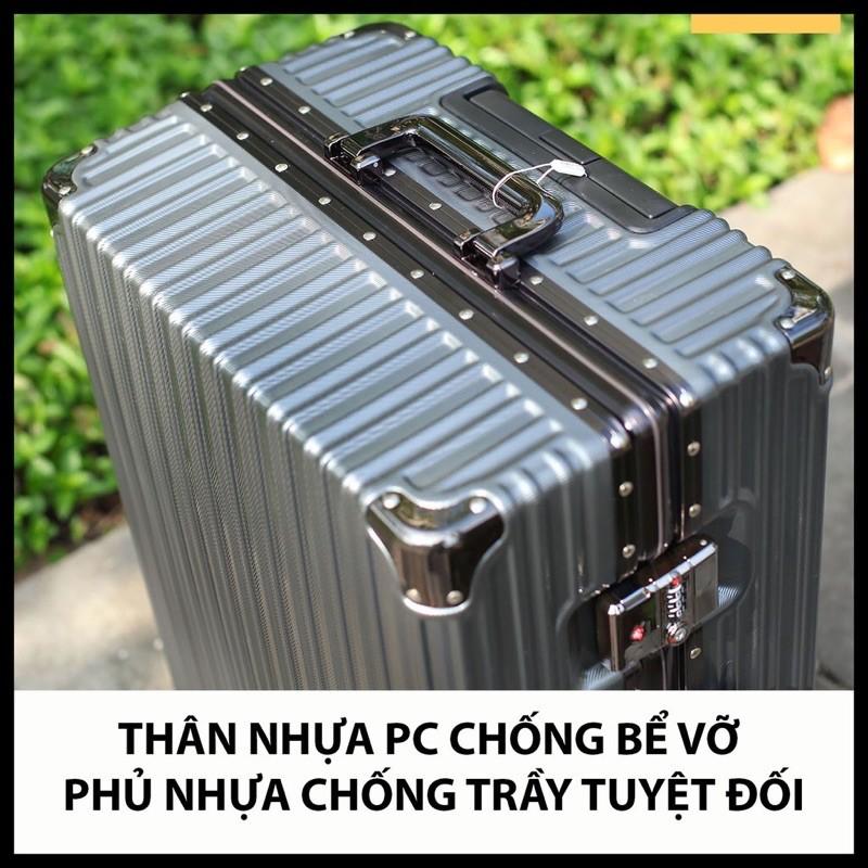 Cách sử dụng và bảo quản vali khung nhôm khoá sập như thế nào?