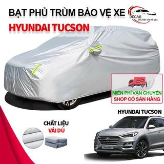 [HYUNDAI TUCSON] Bạt phủ xe ô tô 3 lớp, vải dù oxford cao cấp, áo trùm bảo vệ xe 7 chỗ cỡ to Tucson che nắng,nóng,mưa