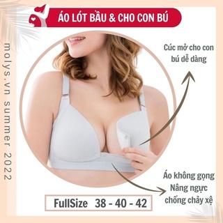 Áo Lót Bầu Cho Con Bú Cúc Bấm Tiện Lợi - MS001 Nhiều Màu, Ở ĐÂU RẺ HƠN MOLYS HOÀN TIỀN