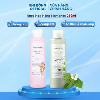 Nước Hoa Hồng Dưỡng Da Cung Cấp Độ Ẩm Mamonde Rose Water Toner Hàn Quốc 250ml