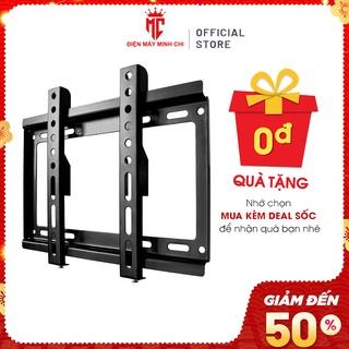 Giá treo tivi cố định hỗ trợ kích thước TV 14-65 inch đi kèm ốc vít