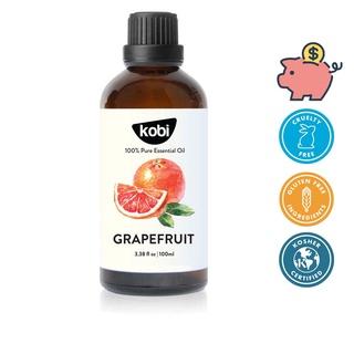 Tinh dầu Bưởi Hồng Kobi Grapefruit essential oil giúp thơm phòng, kích thích mọc tóc hiệu quả - 100ml