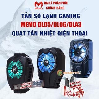 Quạt tản nhiệt điện thoại Memo DL05 / DL06 /  DL07 / DL08 / DL10 / DL01 chính hãng - Quạt tản nhiệt sò lạnh Memo DLA3