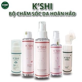 [Hàn Quốc] Bộ Chăm Sóc Da K'shi, Làm Sạch Sâu,Ngừa Mụn, Se Lỗ Chân Lông, Dưỡng Trắng, Bảo Vệ Da Hoàn Hảo