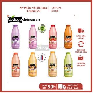 [Mã COSSALE giảm 10% đơn 150K] SỮA TẮM DƯỠNG THỂ / COTTAGE /Sữa tắm trắng da Cottage 750ml Của Pháp