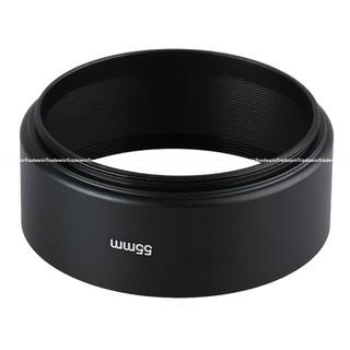 Loa che nắng tiêu chuẩn bằng kim loại cho tất cả lens camera Canon Nikon Sony Olympus Fujifilm Pentax Panasonic