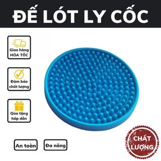 Đế lót ly cao su PVC lót cốc tiện lợi chất lượng miếng lót ly chống trượt dễ dàng sử dụng và vệ sinh bảo hành 1 đổi 1